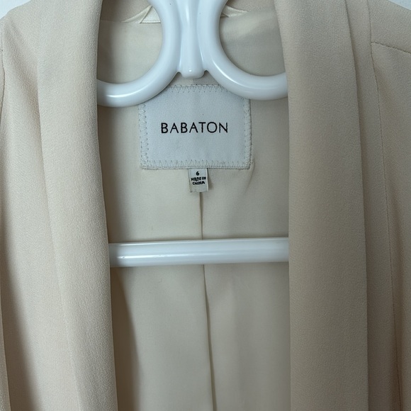 Ivory/Cream Dominik Aritzia Babaton blazer size 6 - Picture 6 of 8
